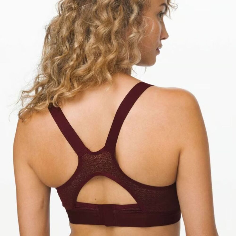 Lululemon Women's Sports Athletic Mesh Crossback Strappy Bralette Bra Size 32B - Picture 3 of 7